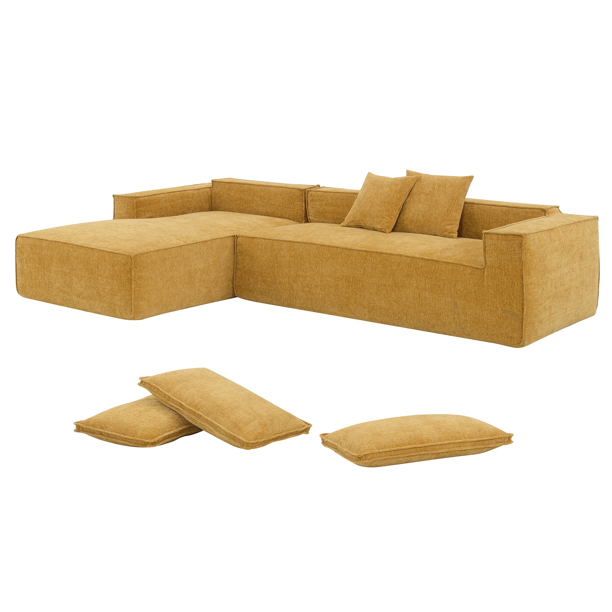 9587F Package Yellow Chenille 1 Seat