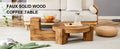 The Detachable Double Decker Coffee Table, The Stylish Design Is More Precious, And The Detachable Design Can Make The Use Of Space More Flexible And Suitable For Various Scenes. Wood Mdf