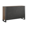 Phera Brown 8 Drawer Dresser Brown Engineered Wood