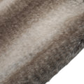 Throw 50'' X 60'' Brown Faux Fur