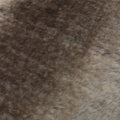 Throw 50'' X 60'' Brown Faux Fur