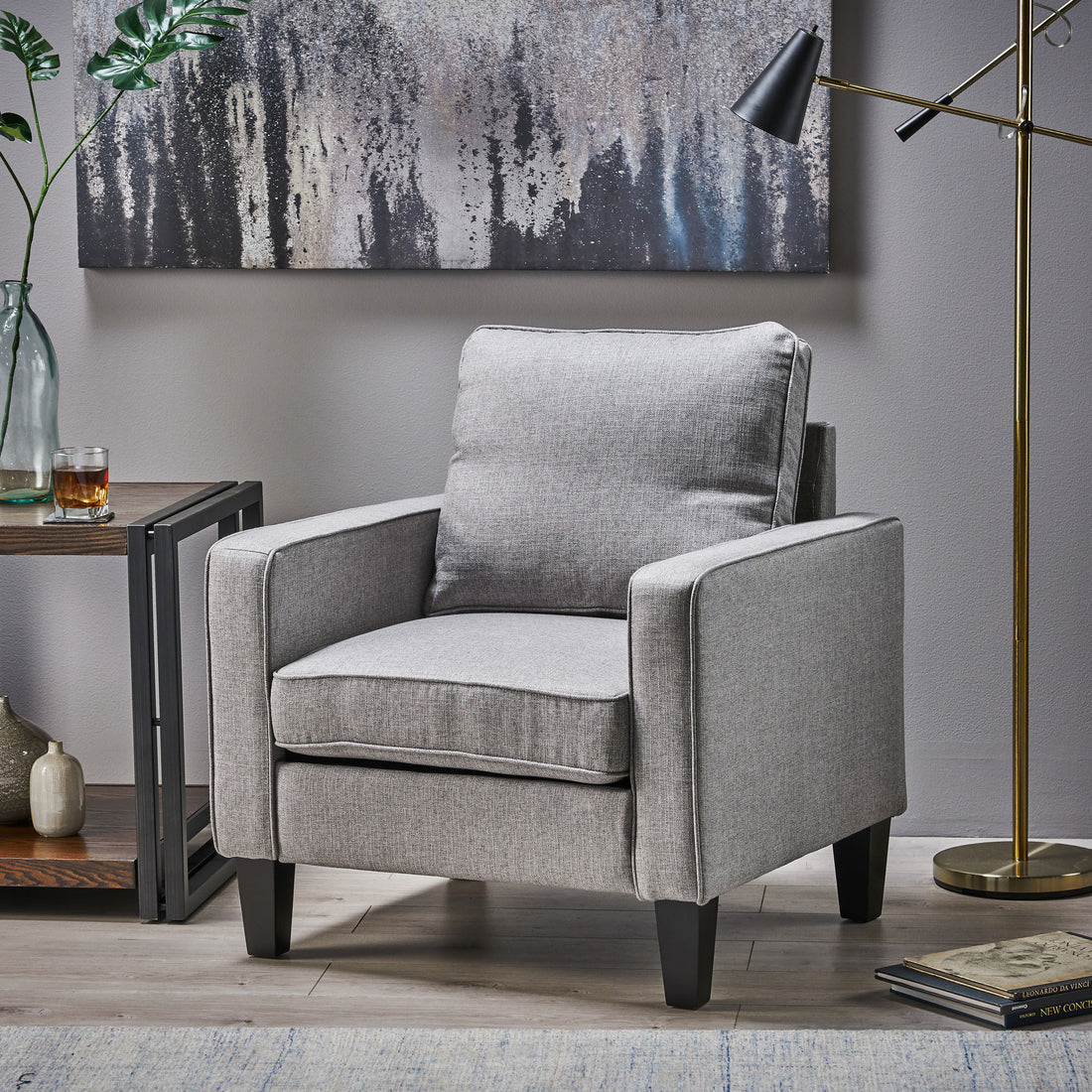 Chair Grey Fabric