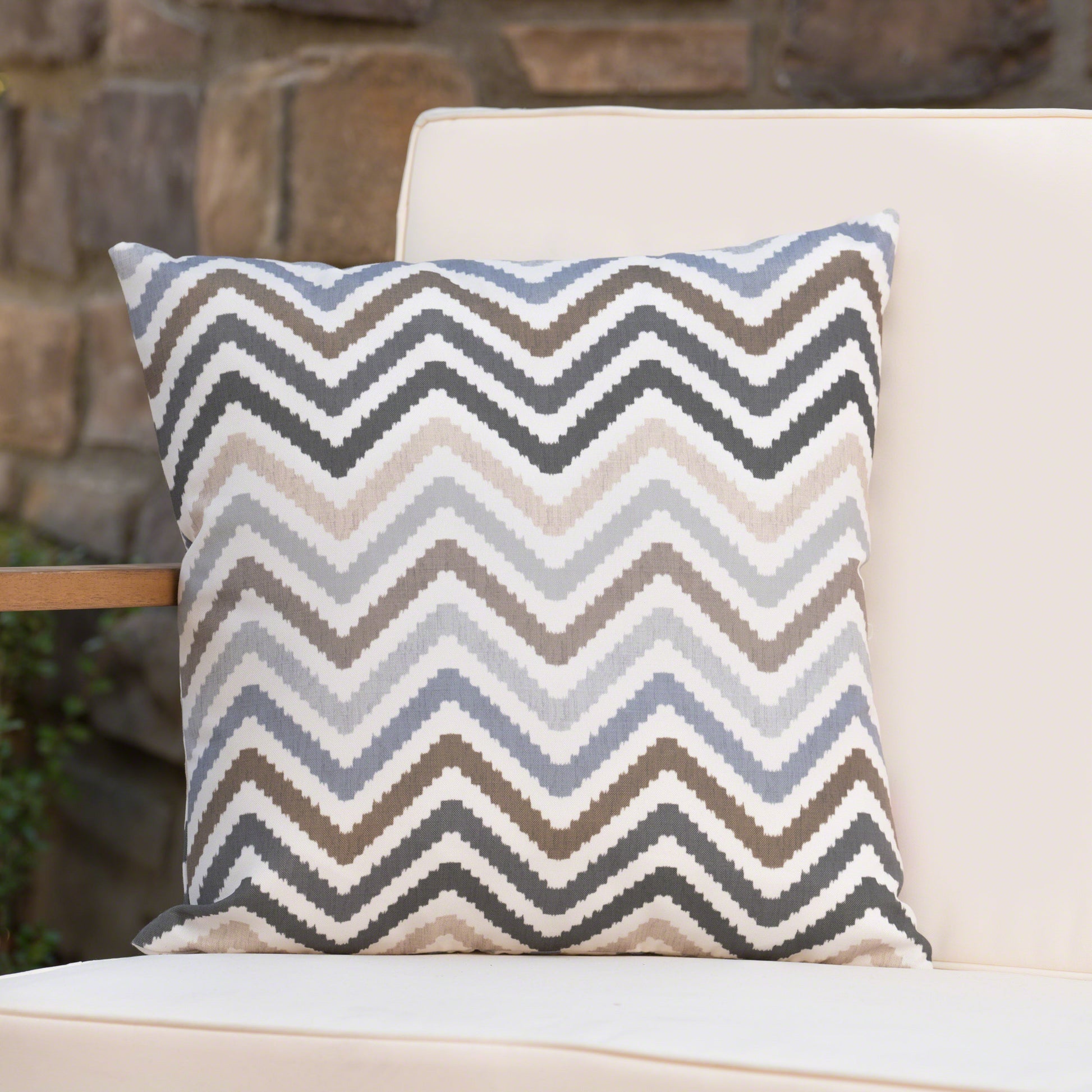 Kimpton Square Pillow Set Of 2 Multicolor Fabric