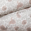 9 Piece Cotton Percale Comforter Set Blush Queen Queen Blush Polyester