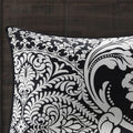 6 Piece Printed Duvet Cover Set Queen Multicolor Polyester