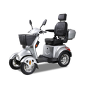 Xl3D4L Electric Mobility Recreational Travel Scooter For Adults,Mobility Scooters For Seniors, 4 Wheel Powered Mobility Scooters Silver Abs Pc Abs Pc