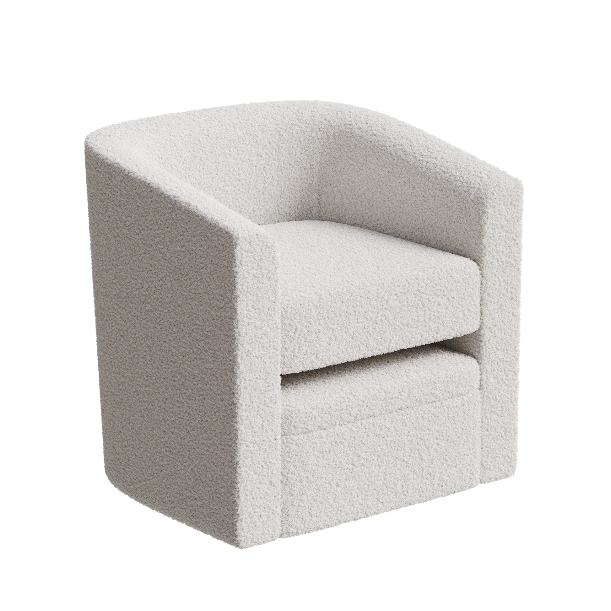 Accent Chair White Sofa Chair One Set, Modern Living Room Side Chair, Single Sofa Chair, Footstool With Storage, Suitable For Bedroom Office Reading Space, Study Cream White Cream White Foam Velvet