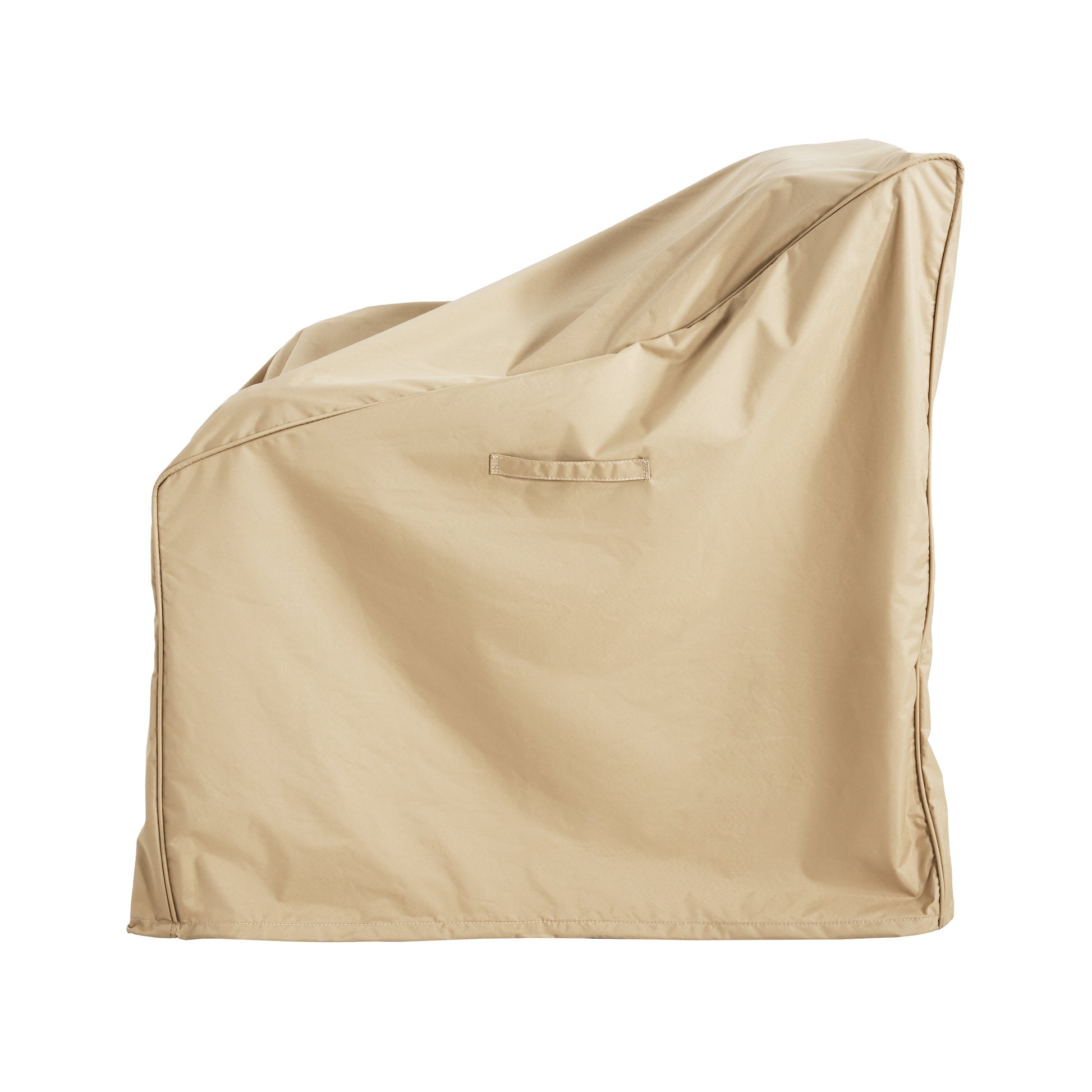 Shield Patio Outdoor Club Chair Cover, Beige, Set Of 2 Beige Fabric