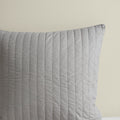3 Piece Cotton Jacquard Duvet Cover Set King Gray Cotton