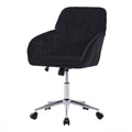 Ty Office Chair Black Velvet