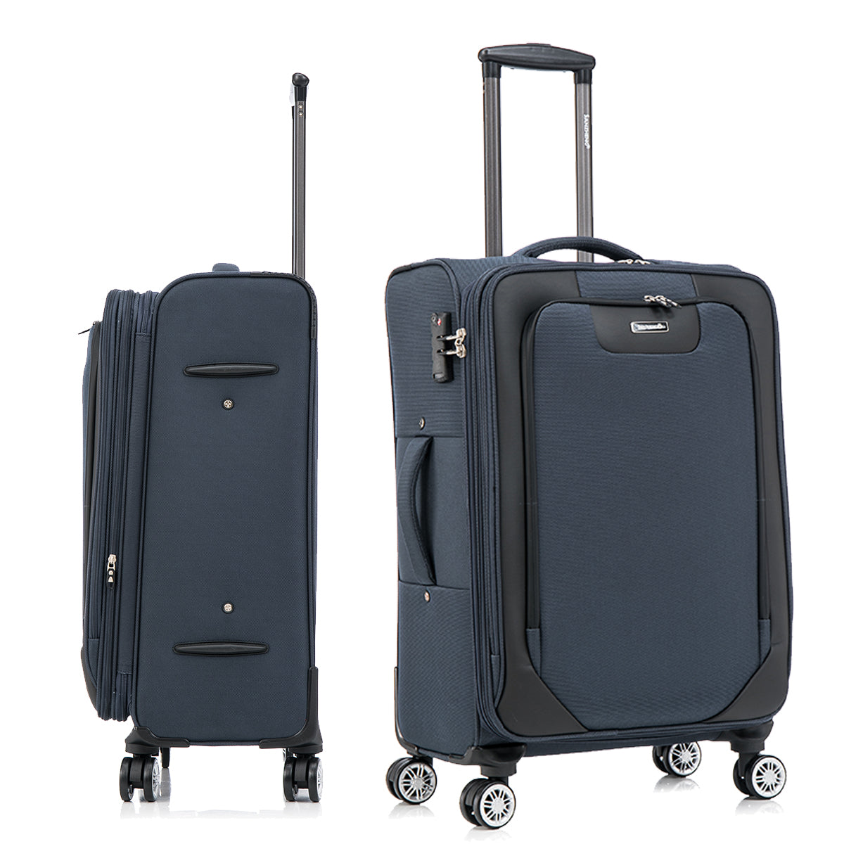 3 Piece Lightweight And Stylish Travel Suitcase 20 Inches, 26 Inches, 30 Inches. Durable And Easy To Carry Design, Ergonomic, Suitable For Both Men And Women. Suitable For Travel Blue Fabric