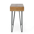 Desk Natural Wood Metal