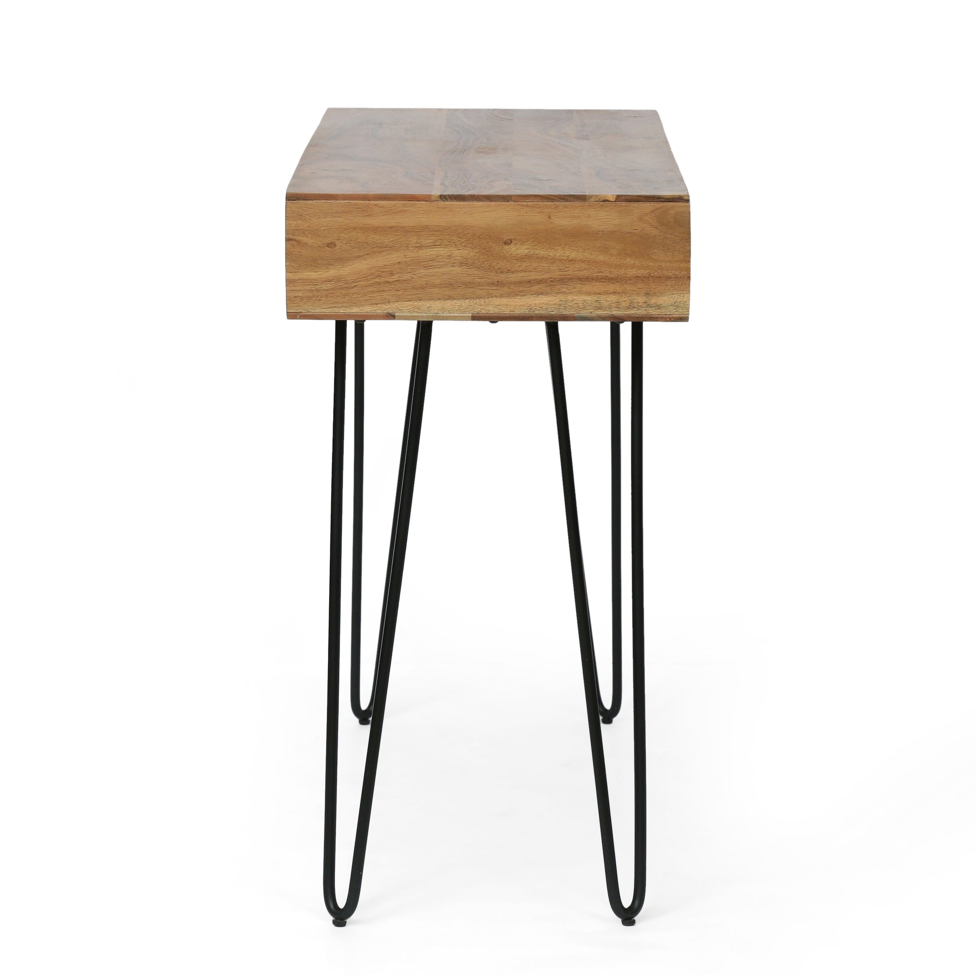 Desk Natural Wood Metal