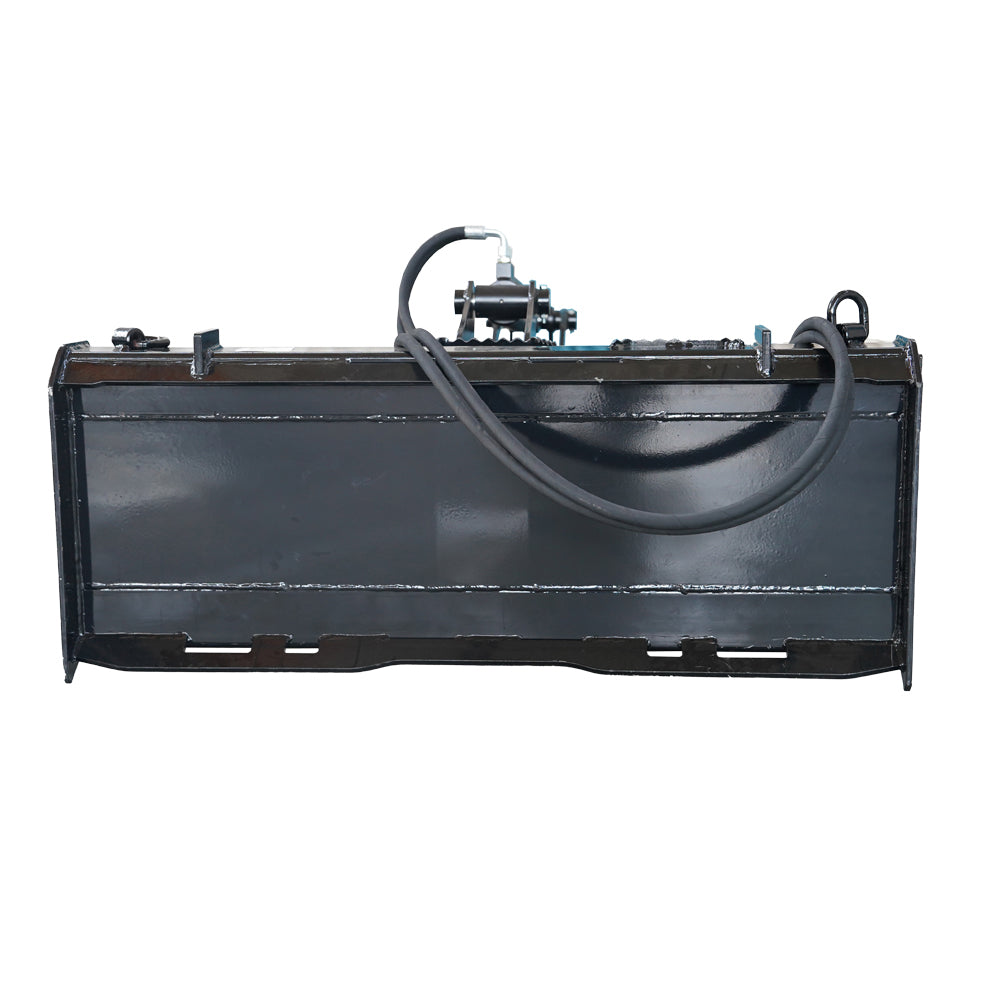 Skid Steer Attachmnets Backhoe Digger Bucket Black Iron