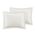 Microcell Down Alternative Comforter Mini Set King Ivory Microfiber