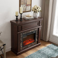 Electric Fireplace With Mantel,Fireplace Mantel Surround With 23