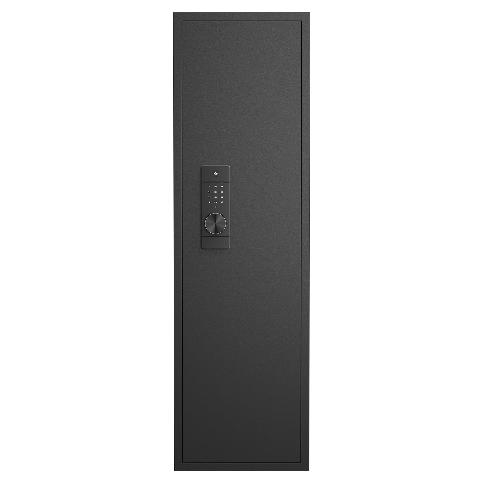 53" Passwod Touch Panel In Wall Safe,Hidden Wall Safe For Rifles With Adjustable Shelves,Assembled Storage Multifunctional Wall Safe For Firearm And Valuables Black Digital Black Steel