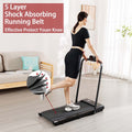 Flatbed Walker With Armrests Black Indoor Fitness Black Without Durable Primary Living Space Body Building Aluminium Alloy