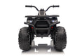 Kids Atv 2 Wheeler, 24 Volt 2Wd Ride On Toys For Big Kids W 2 Seater, 4X200W Motor, 5.6Mph Max Speed,Black Black Abs