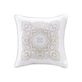 6 Piece Reversible Soped Edge Daybed Cover Set White Daybed White Polyester