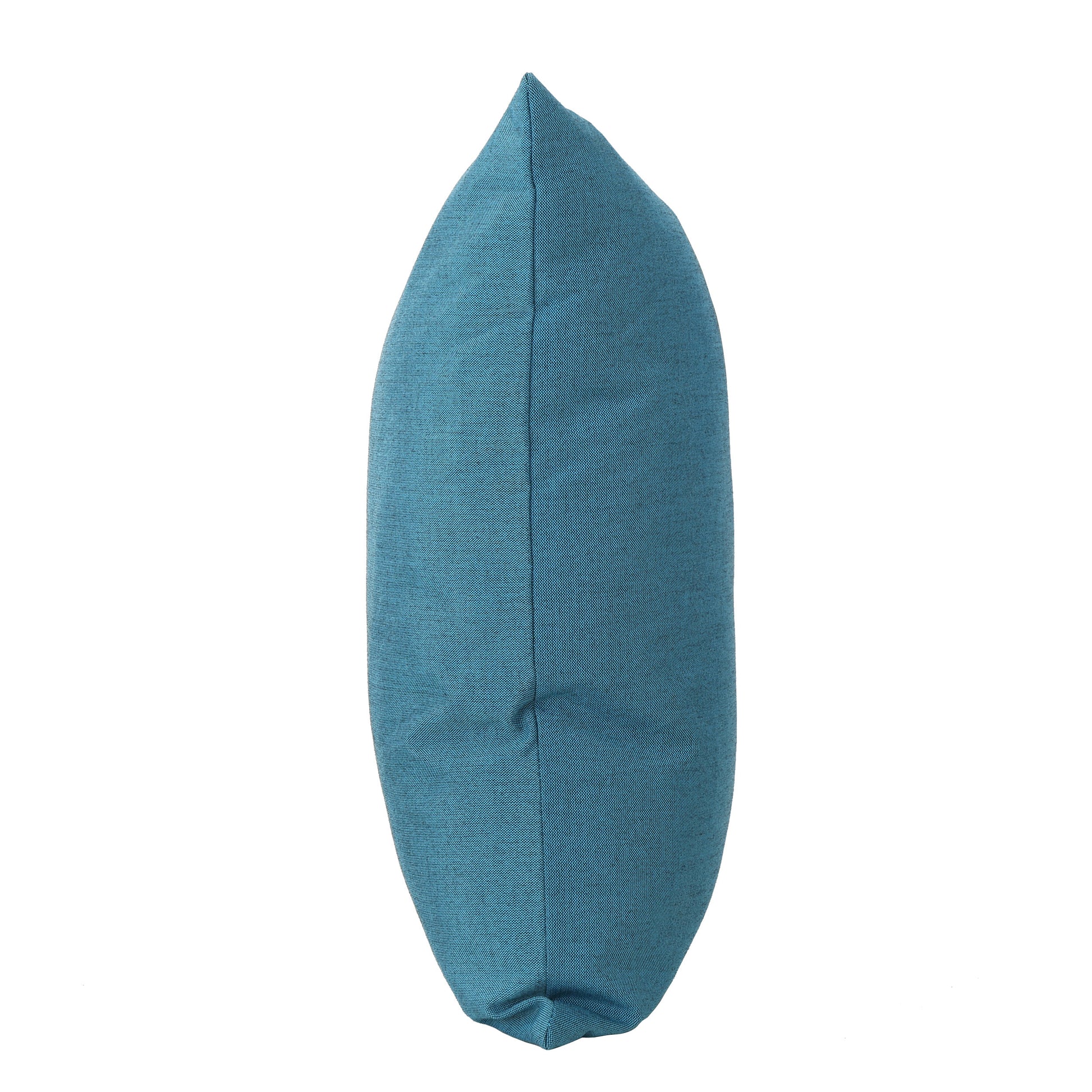 Lomita Square Pillow Set Of 2 Teal Fabric