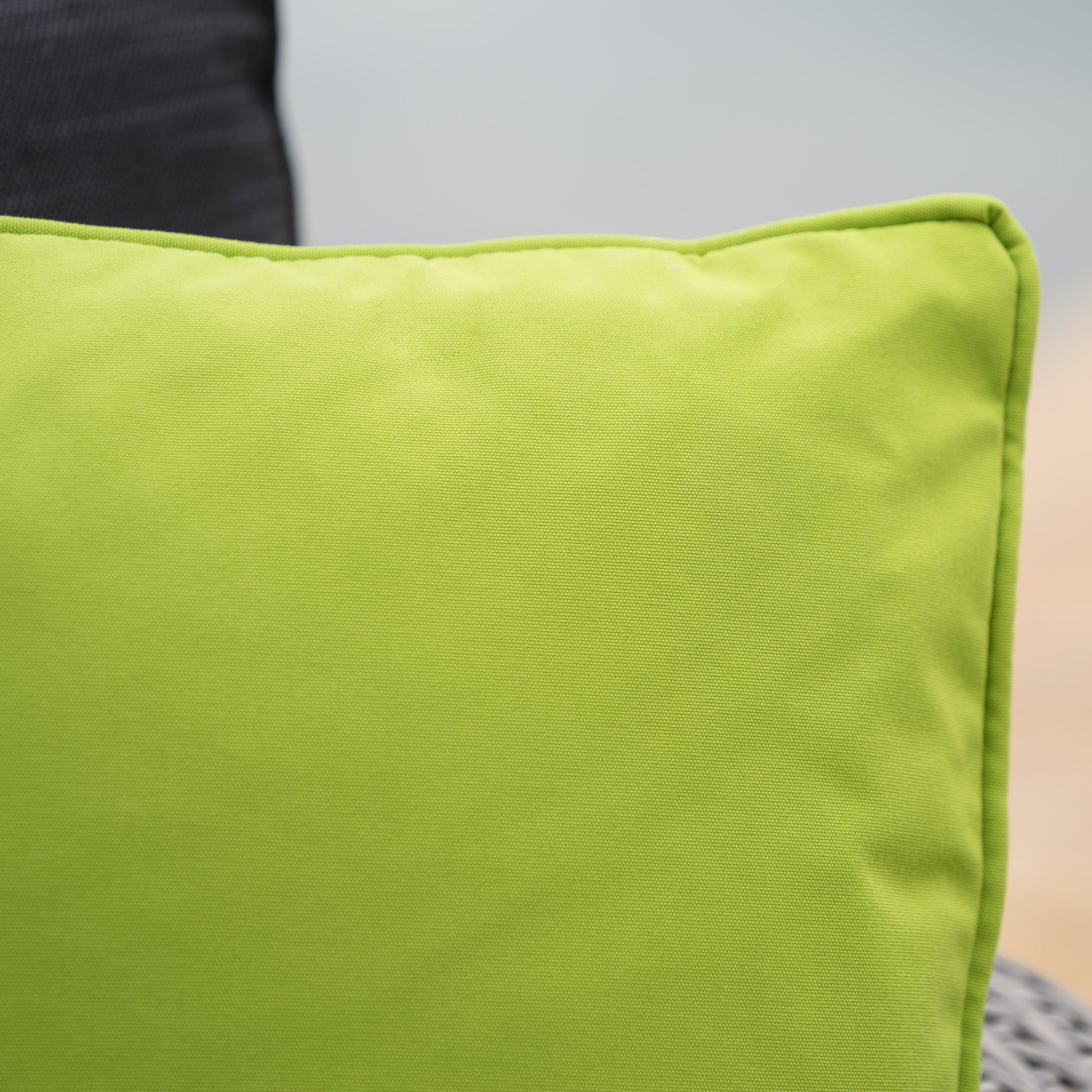 Coronado Square Pillow Set Of 2 Green Fabric