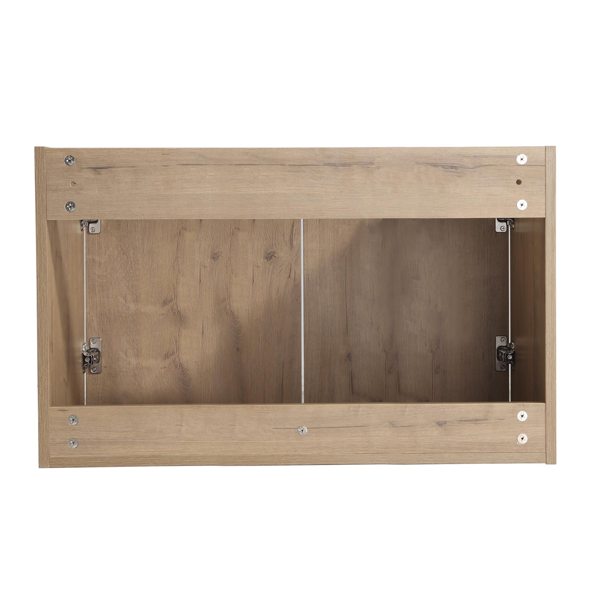72" Wall Mounted Bathroom Vanity With Sink And Side Cabinet, Soft Close Doors,00112Imo 00630Imox2 00612Gwh Combination Cabinet Kd Packing Imitative Oak Bathroom Modern Plywood Plywood