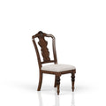 Mahogany Traditional Side Chair Mahogany Solid Wood Mdf