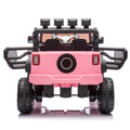 24V Kids Ride On Car W Parents Remote Control,400W Motor,Four Wheel Suspension,Adjustable Speed,Usb,Mp3,Music,Bluetooth,Large Display Screen,Power Display,Portable Handle,Safety Belt For Kids Aged 3