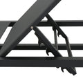 Venice Chaise Lounge Set Of 2 Black Grey Mesh