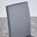 Table And Chair Set, Large Modern Minimalist Rectangular Dining Table, 0.39 