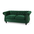 Seat Sofa Emerald Velvet 2 Seat