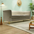 Fx P82 Be Sofa Modern Chenille Sofa, 82.67