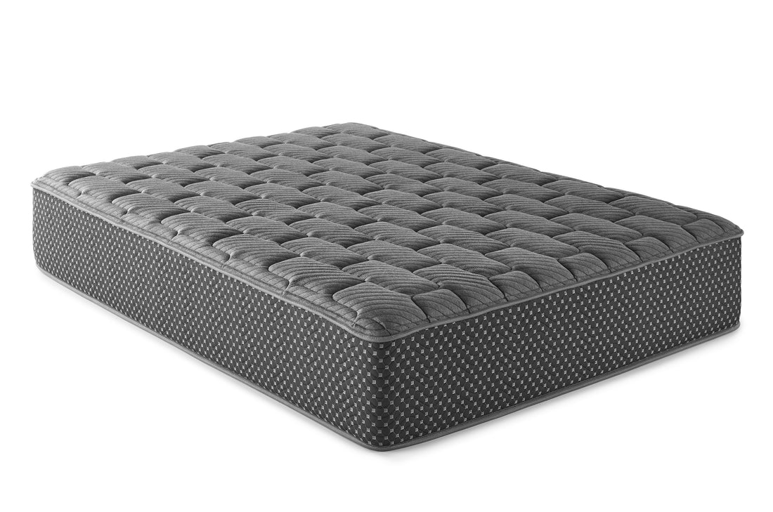 13" Quilted Hybrid Full Mattress, Firm Gray Foam Spring Full