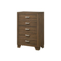 Miquell Oak Finish Chest Oak Synthetic Wood