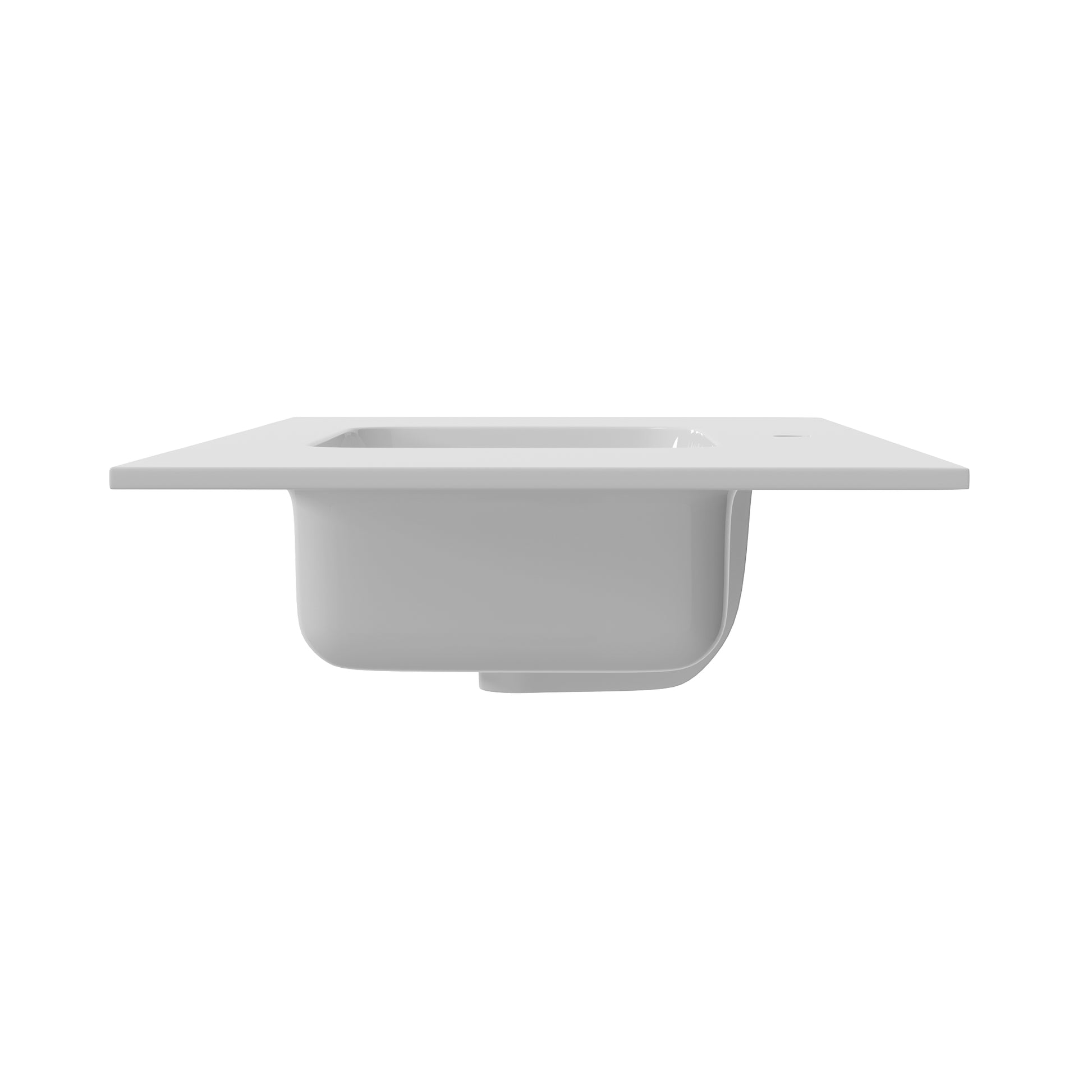 48 Inch Solid Surface Vanity Top With Sink Drop In Countertop For Bathroom Kitchen Cabinet 1 Faucet Hole Not Include Cabinet White Bathroom Luxury,Modern Solid Surface Solid Surface