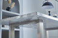 Elegant Luxurious Faux Marble Mdf Dinning Table For 6 Or 8, Rectangular 70.9