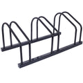3 Bikes Floor Bike Stand, Bike Parking Rack Garage Bike Storage Stand Indoor Outdoor 22 28