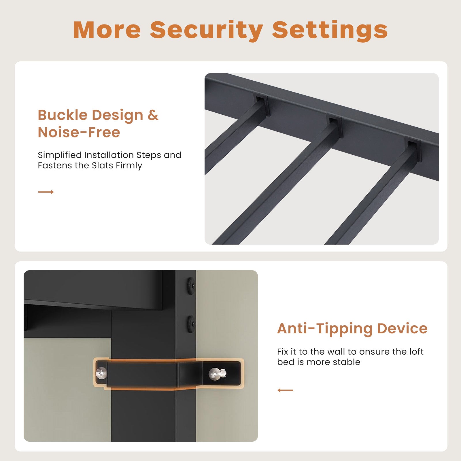 Full Size Metal Loft Bed With L Shaped Desk, Led Lights, Charging Cradle, Led Loft Bed Frame, Full Size Bed With One Cabinet Wardrobe And 2 Fabric Drawers, Safety Rails And Ladder, Black Black