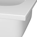 48 Inch Solid Surface Vanity Top With Sink Drop In Countertop For Bathroom Kitchen Cabinet 1 Faucet Hole Not Include Cabinet White Bathroom Luxury,Modern Solid Surface Solid Surface