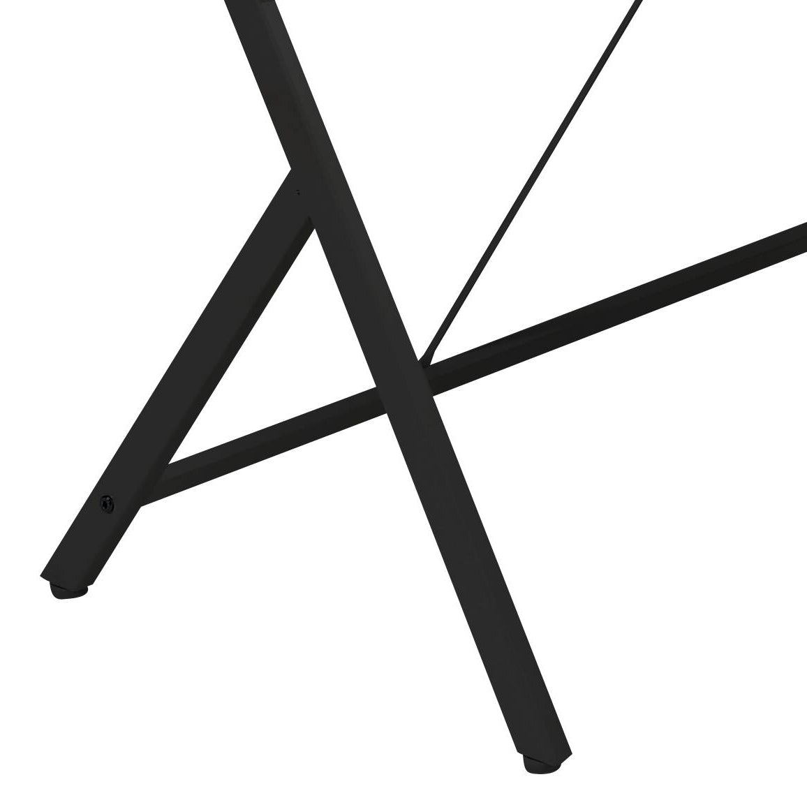 Dazenus Black Finish Computer Desk Black Metal,Synthetic Wood