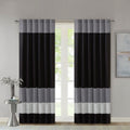 Polyoni Pintuck Curtain Panel Only 1 Pc Panel Multicolor Polyester