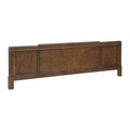 Milan King Bed Dark Brown King Dark Brown Wood