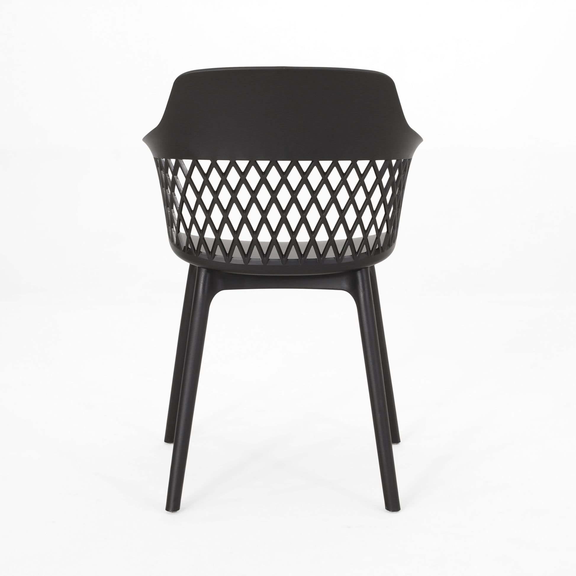 Azalea Chair Black Polypropylene