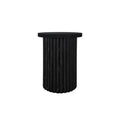 Coffee Table Set Of 2 ,Round Coffee Table,Modern Side Tables Accent End Table For Living Room ,Apartment Black Modern Round Coffee & End Tables Mdf