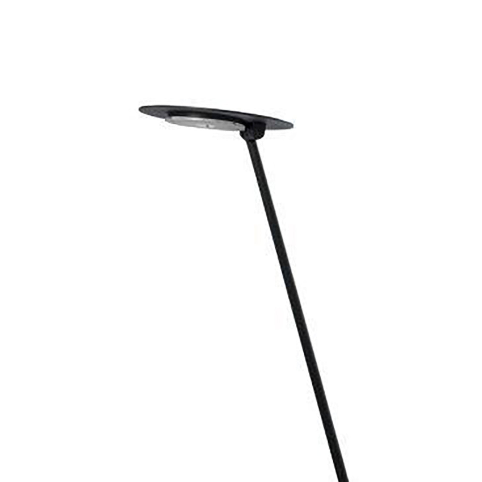 15" Tall "Andi" Adjustable Led Desk Lamp, Satin Black Black Metal