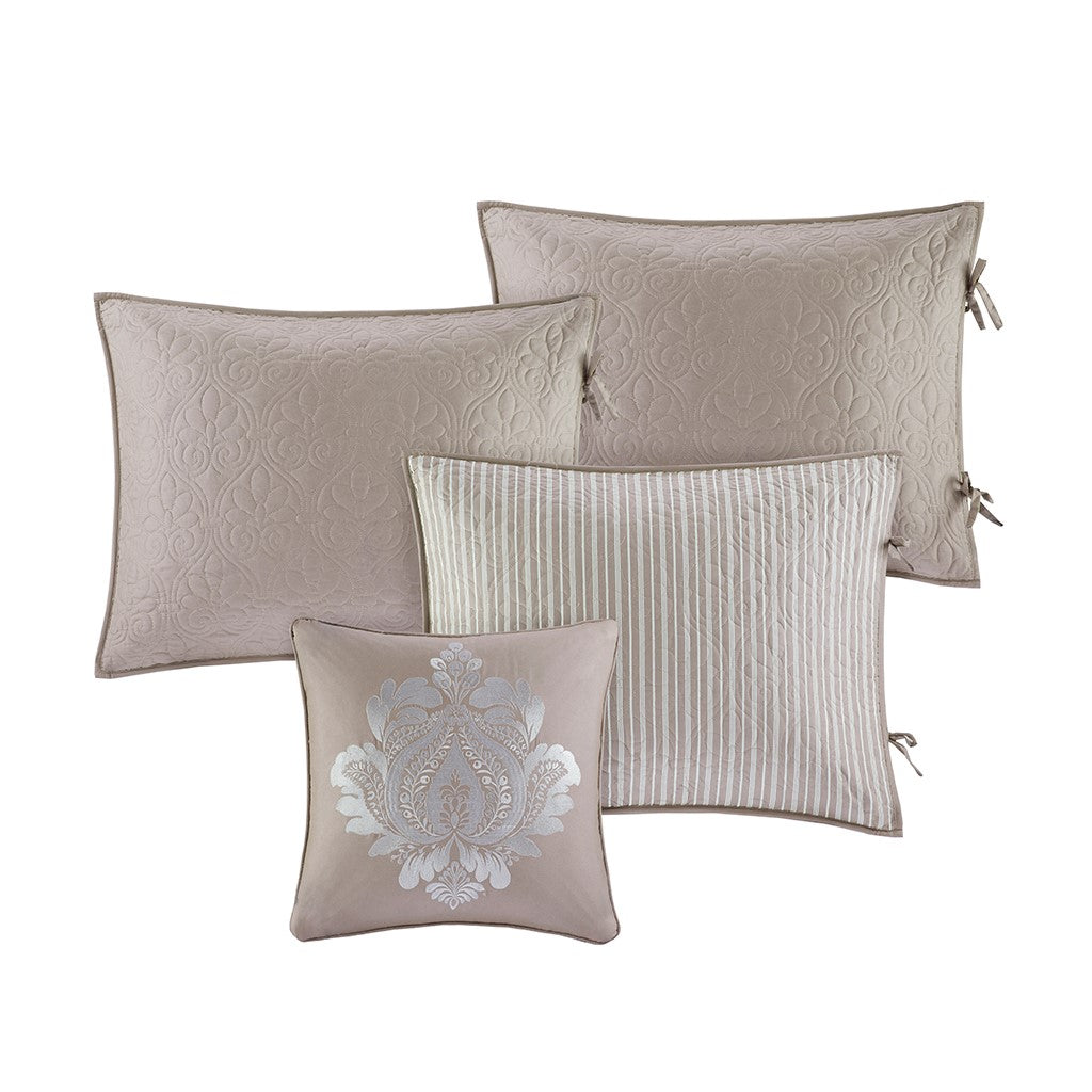 6 Piece Reversible Daybed Cover Set Khaki Daybed Khaki Cotton