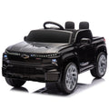 12V Kids Ride On Car W Parents Control,Licensed Chevrolet Silverado,Four Wheel Suspension,Led Lights,Bluetooth,Music,Usb,Mp3,Power Display,Speeds 1.86 3.11Mph For Kids Aged 2 5. Black 50 99 Lbs