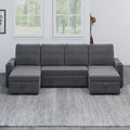 Sectional Sofa With Storage, 96