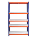 Capacity Garage Storage Shelves Heavy Duty Blue,Orange Iron